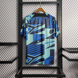 Camisa Inter de Milão Treino Azul 22/23 - Versão Torcedor - Boutique do Boleiro