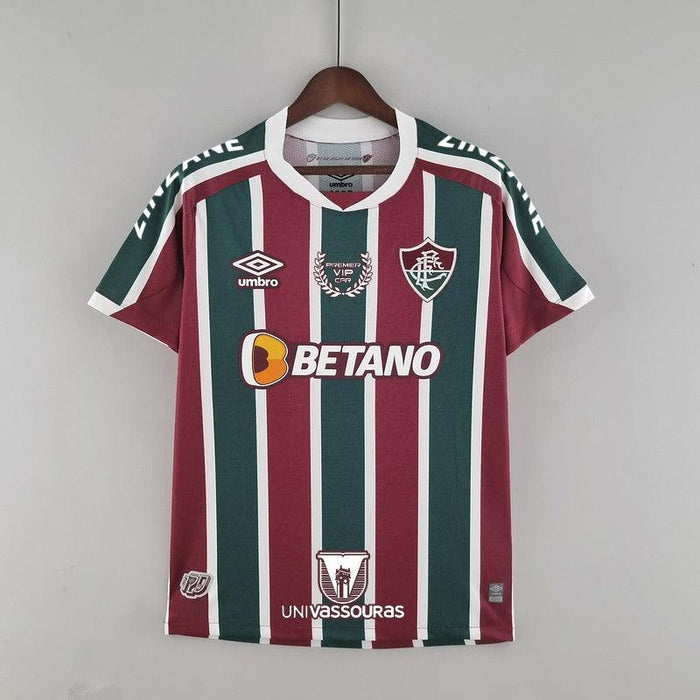 Camisa Fluminense Titular + Patrocínios 22/23 - Versão Torcedor