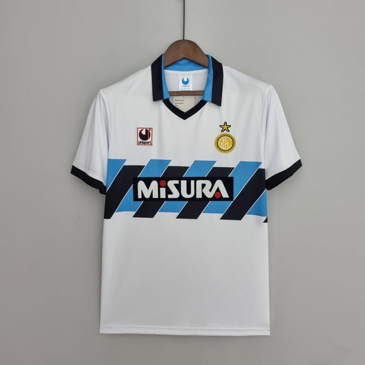 Camisa Inter de Milão Reserva 90/91 - Versão Retro - Boutique do Boleiro