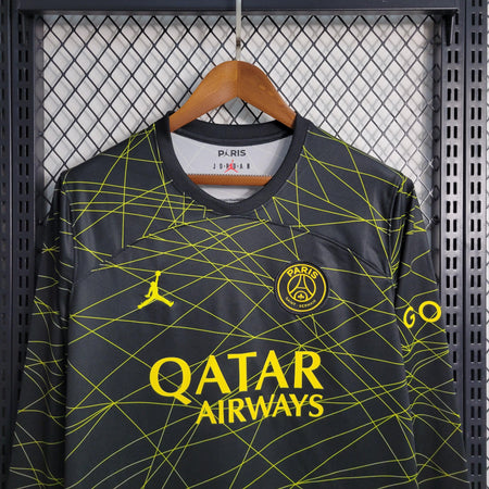 Camisa PSG 4 Manga comprida 23/24 - Versão Torcedor - Boutique do Boleiro