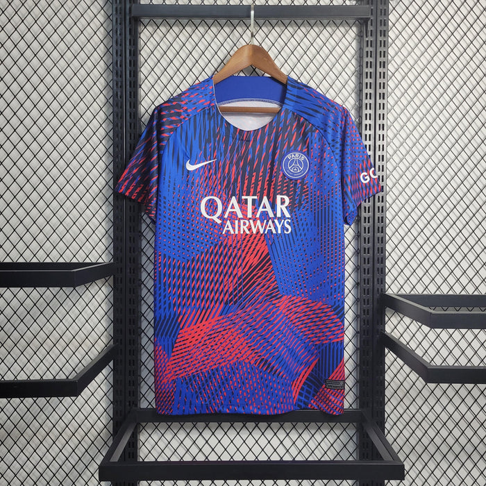 Camisa PSG Treino Azul 22/23 - Versão Torcedor