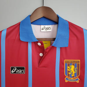 Camisa Aston Villa Titular 93/95 - Versão Retro - Boutique do Boleiro