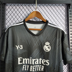 Camisa Real Madrid Edição Especial Y3 Preta 22/23 - Versão Torcedor - Boutique do Boleiro