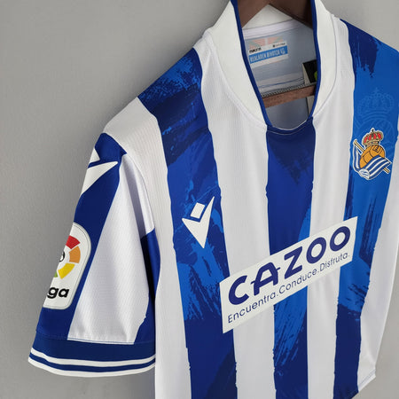 Camisa Real Sociedad Titular 22/23 - Versão Torcedor - Boutique do Boleiro