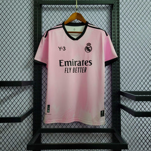Camisa Real Madrid Edição Especial Y3 Rosa 22/23 - Versão Torcedor - Boutique do Boleiro