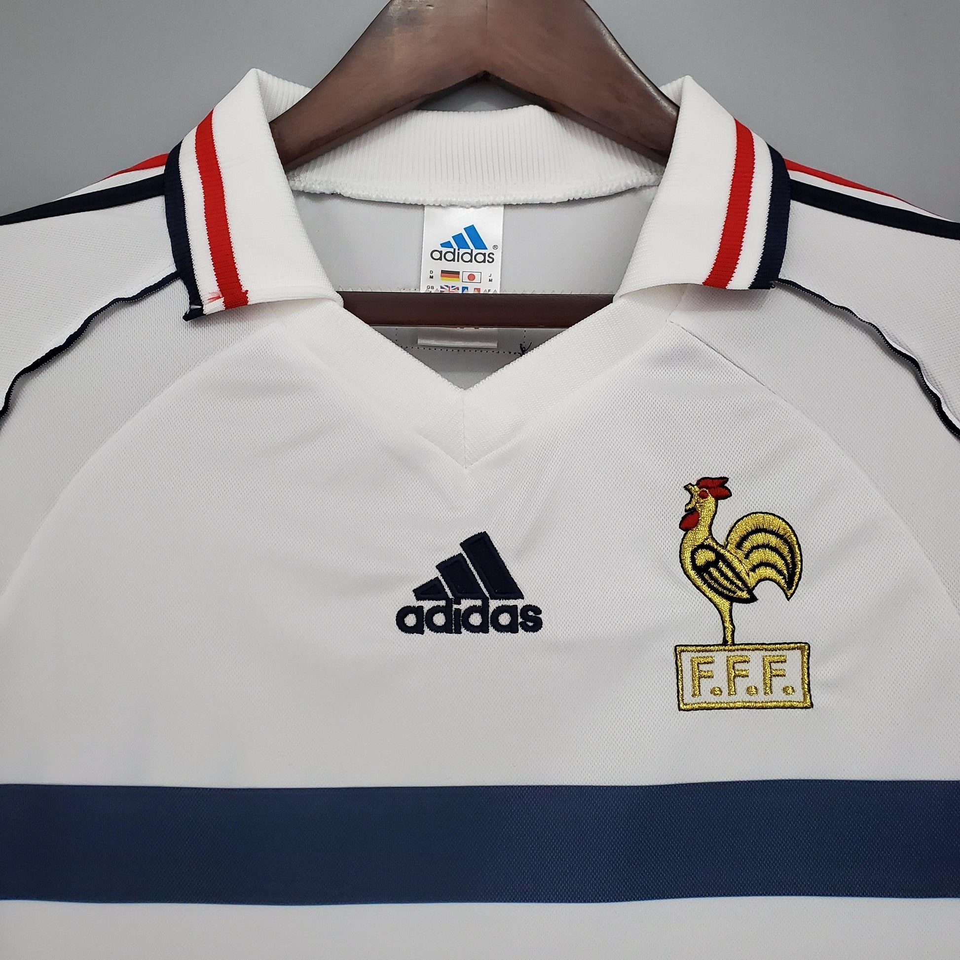 Camisa França Reserva 1998 - Versão Retro - Boutique do Boleiro