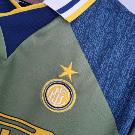 Camisa Inter de Milão Reserva 95/96 - Versão Retro - Boutique do Boleiro