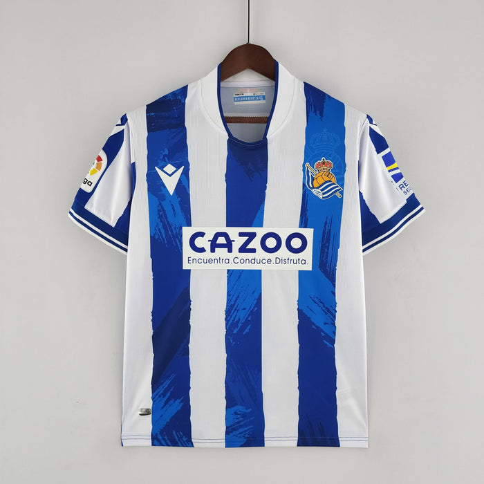 Camisa Real Sociedad Titular 22/23 - Versão Torcedor