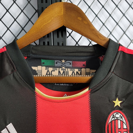 Camisa Milan Titular 10/11 - Versão Retro - Boutique do Boleiro