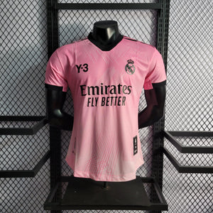 Camisa Real Madrid Edição Especial Y3 Rosa 22/23 - Versão Jogador - Boutique do Boleiro