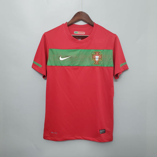 Camisa Portugal Titular 2010 - Versão Retro - Boutique do Boleiro