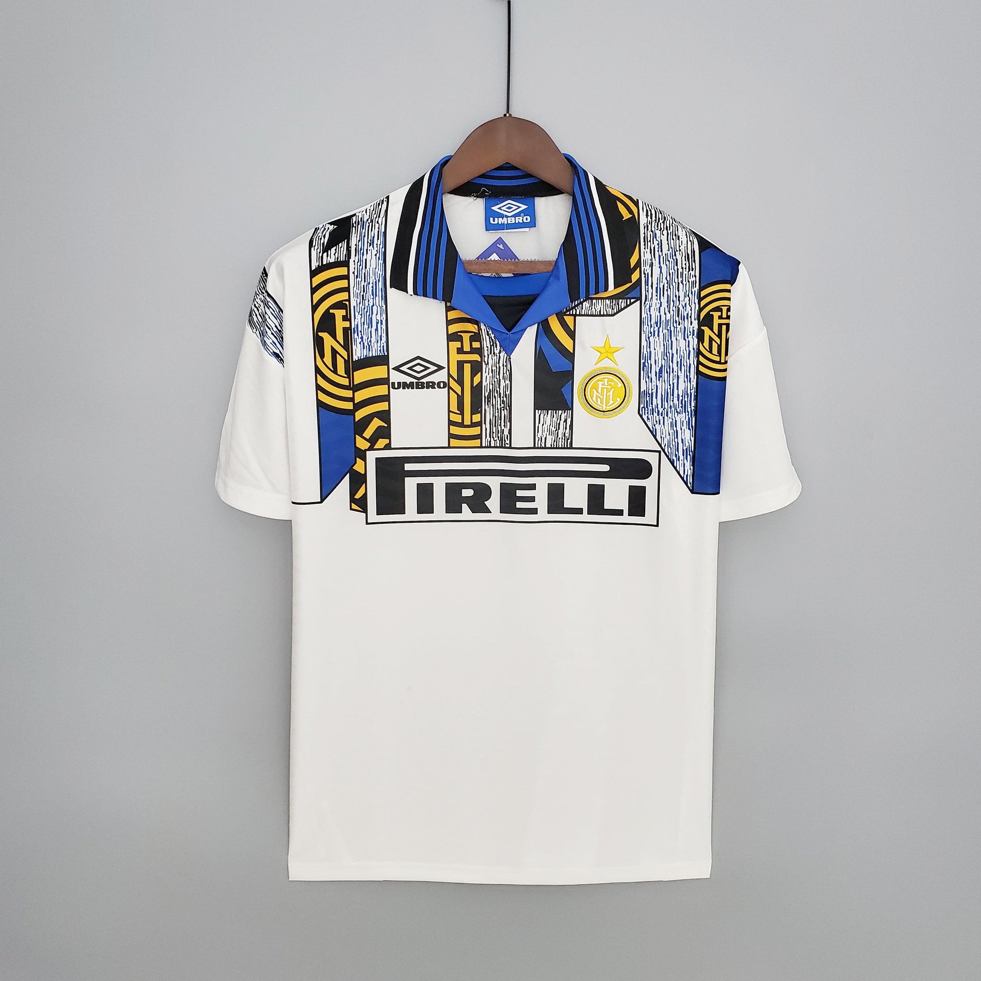 Camisa Inter de Milão Reserva 96/97 - Versão Retro - Boutique do Boleiro