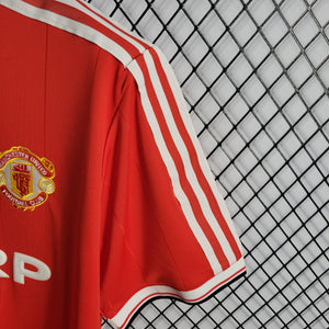 Camisa Manchester United Titular 1984 - Versão Retro - Boutique do Boleiro