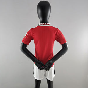 Kit Infantil Manchester United Titular 22/23 - Boutique do Boleiro