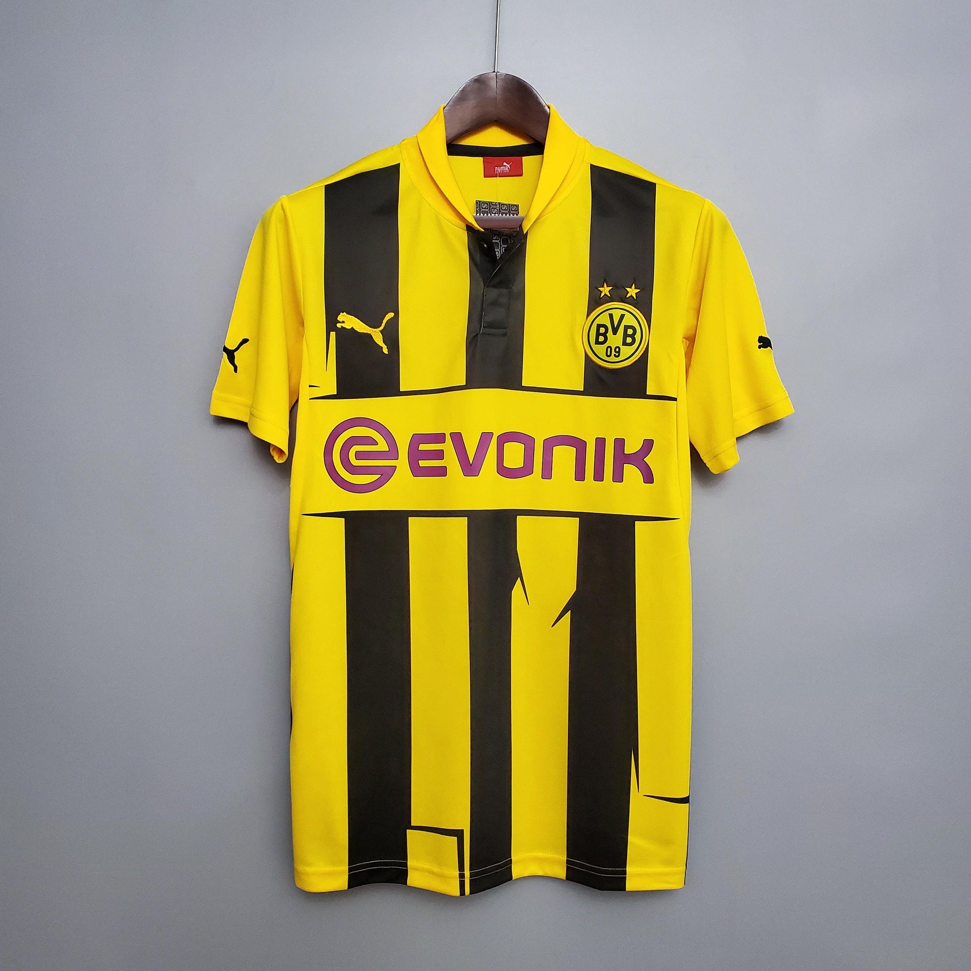 Camisa Borussia Dortmund Titular 12/13 - Versão Retro - Boutique do Boleiro