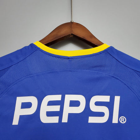 Camisa Boca Juniors Titular 03/04 - Versão Retro - Boutique do Boleiro