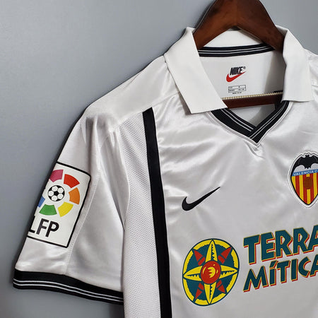 Camisa Valencia Titular 01/02 - Versão Retro - Boutique do Boleiro