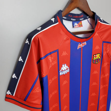 Camisa Barcelona Titular 97/98 - Versão Retro - Boutique do Boleiro