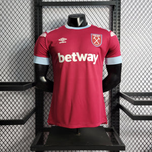 Camisa West Ham Titular 22/23 - Versão Jogador - Boutique do Boleiro