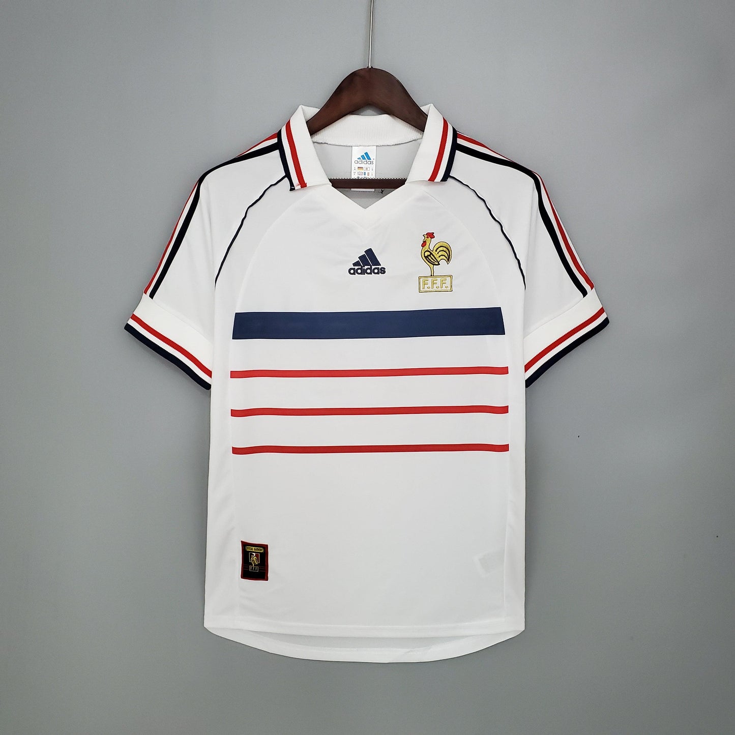 Camisa França Reserva 1998 - Versão Retro - Boutique do Boleiro