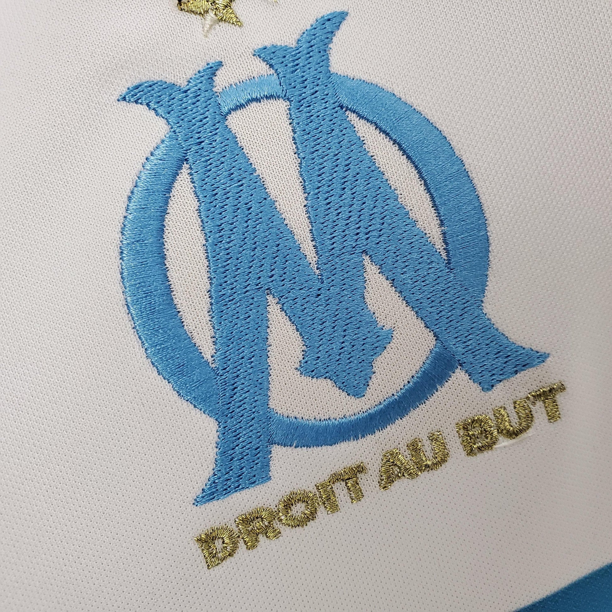 Camisa Olympique de Marseille Titular 05/06 - Versão Retro - Boutique do Boleiro