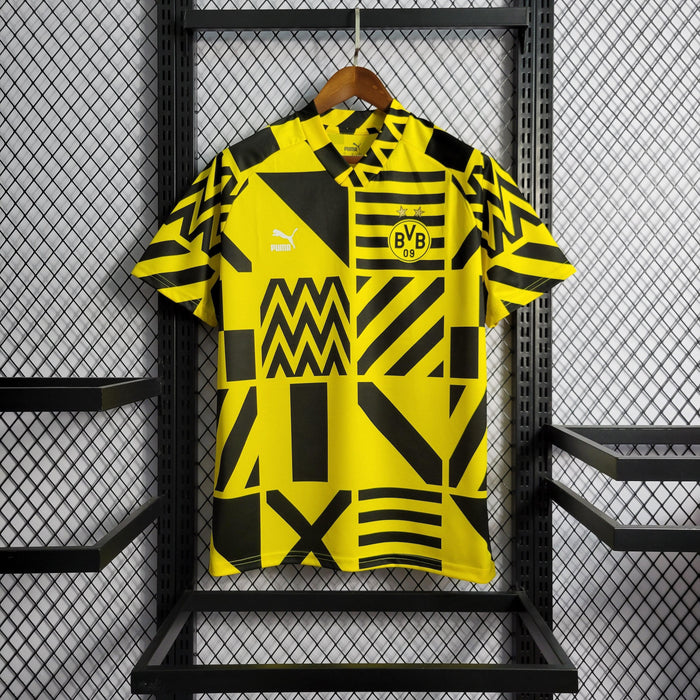 Camisa Borussia Dortmund Treino Amerela 22/23 - Versão Torcedor