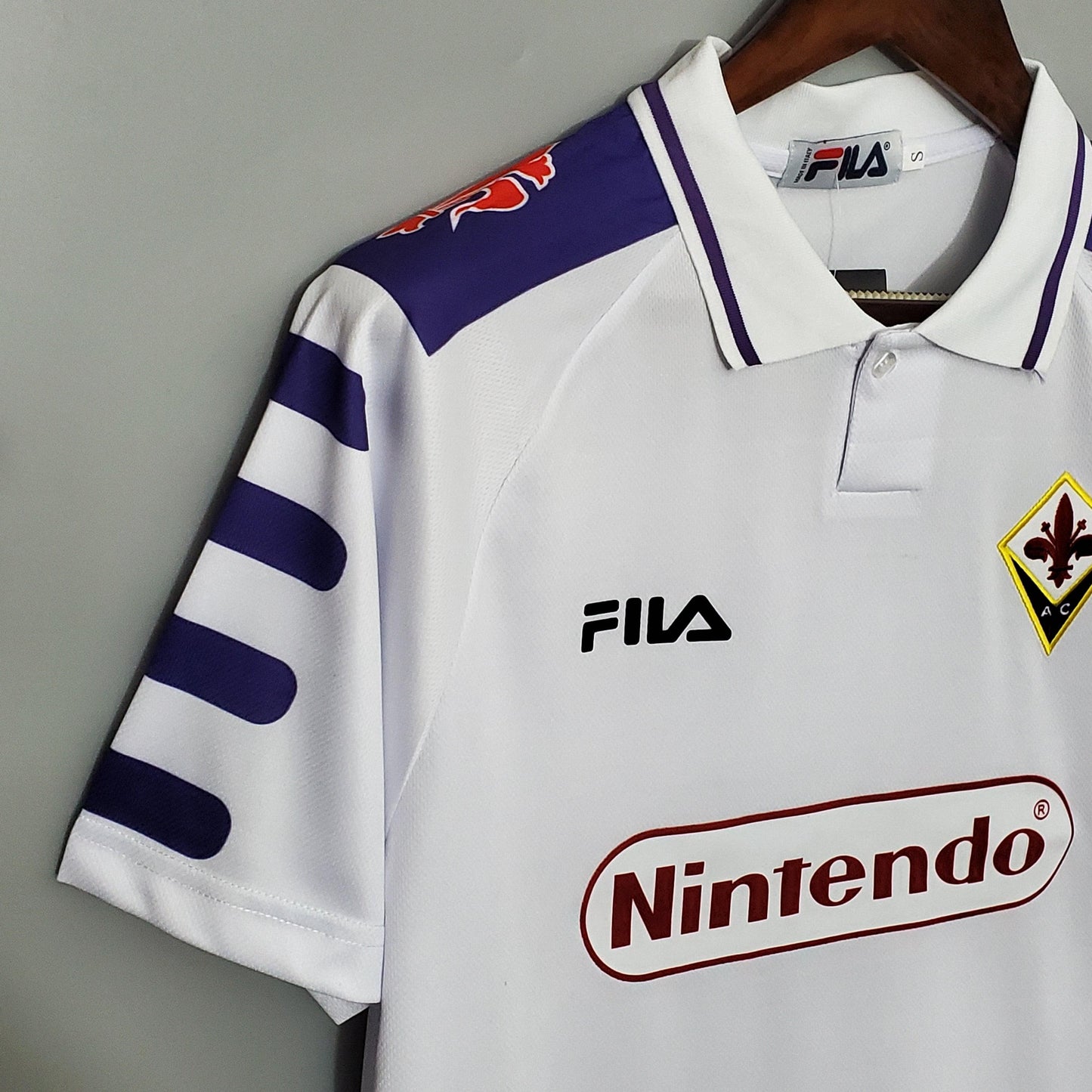 Camisa Fiorentina Reserva 98/99 - Versão Retro - Boutique do Boleiro
