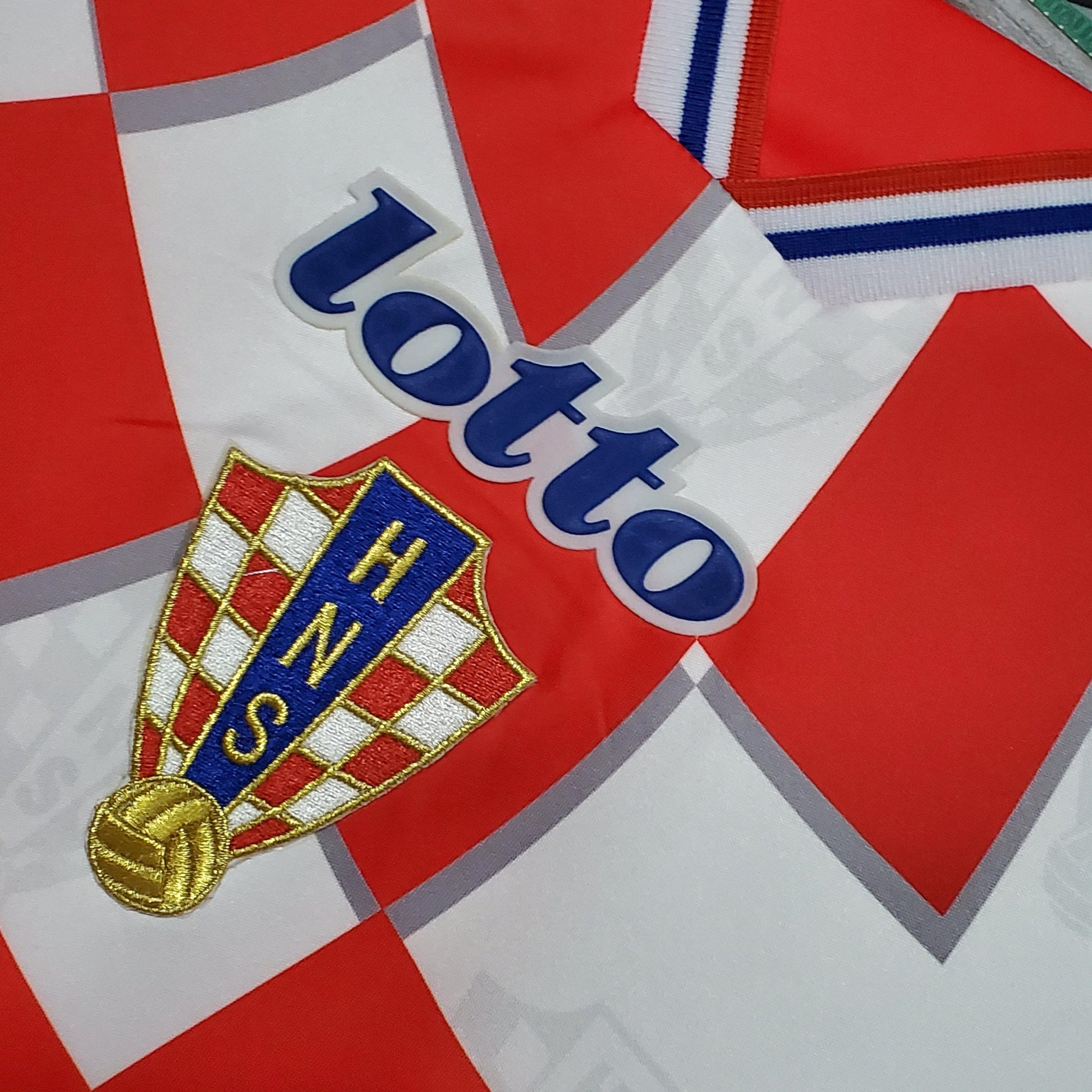 Camisa Croácia 1998 Titular - Versão Retro - Boutique do Boleiro