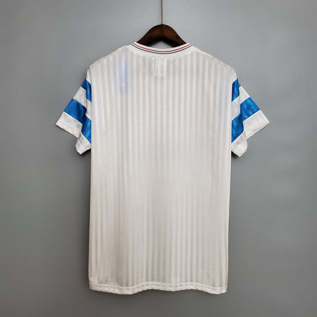 Camisa Olympique de Marseille Titular 90/91 - Versão Retro - Boutique do Boleiro