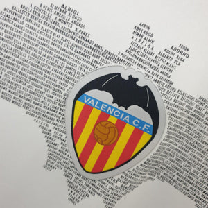 Camisa Valencia Titular 09/10 - Versão Retro - Boutique do Boleiro