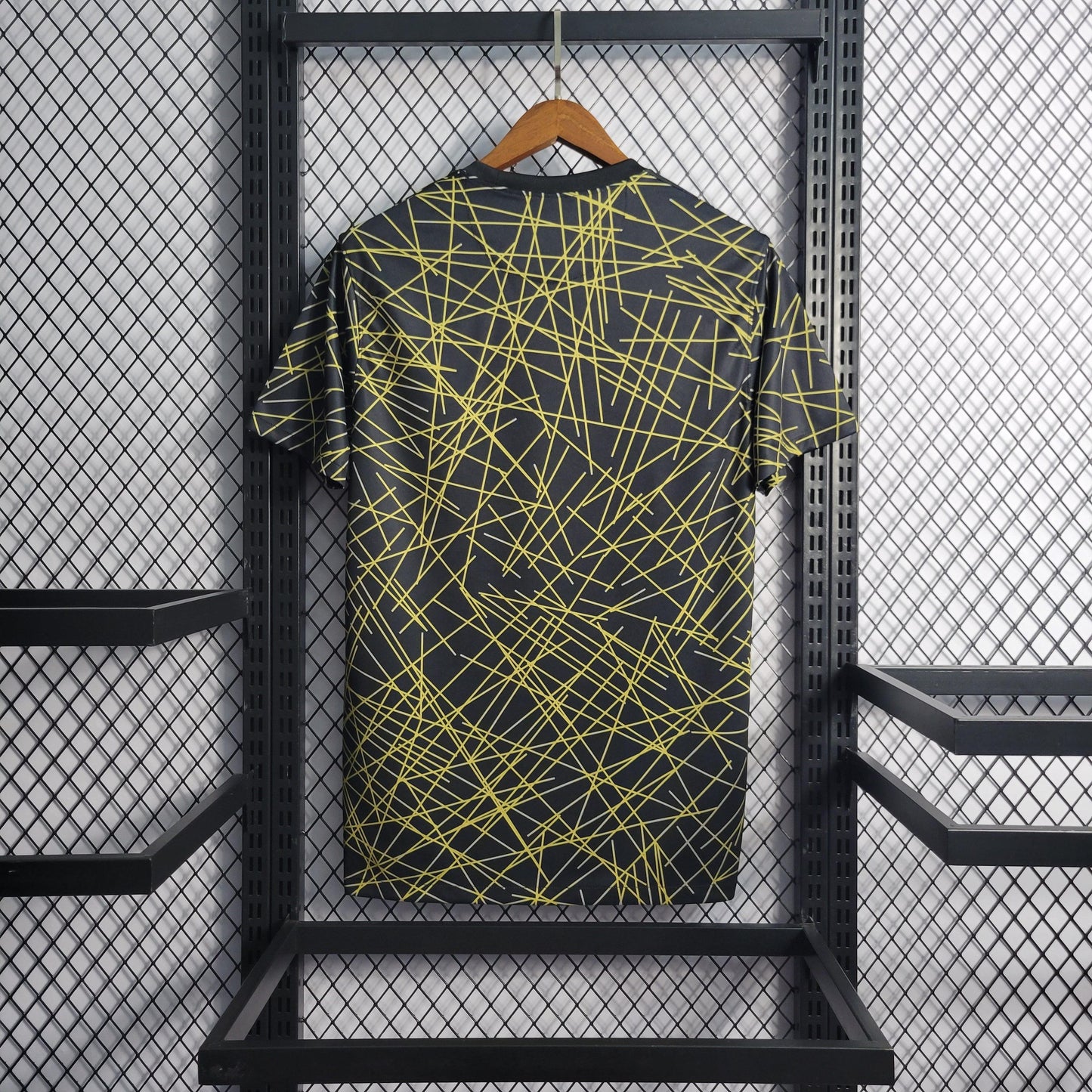 Camisa PSG Treino Preta e Dourada 22/23 - Versão Torcedor - Boutique do Boleiro