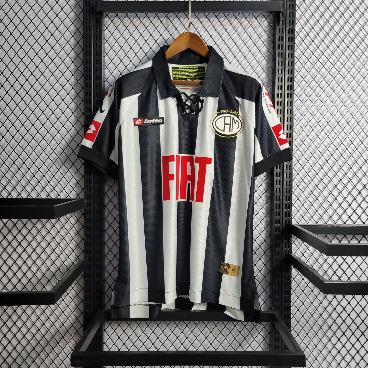 Camisa Atlético Mineiro Titular 2008 - Versão Retro - Boutique do Boleiro