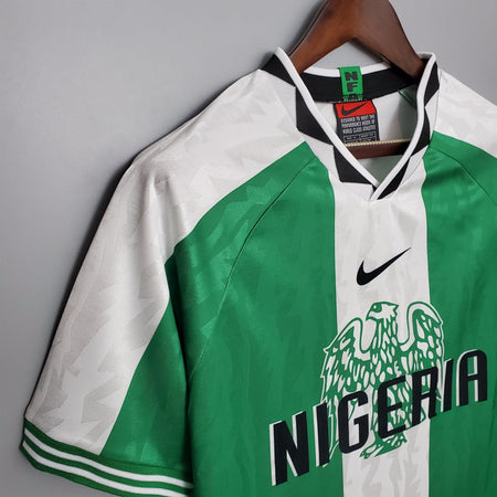 Camisa Nigéria Titular 1996 - Versão Retro - Boutique do Boleiro