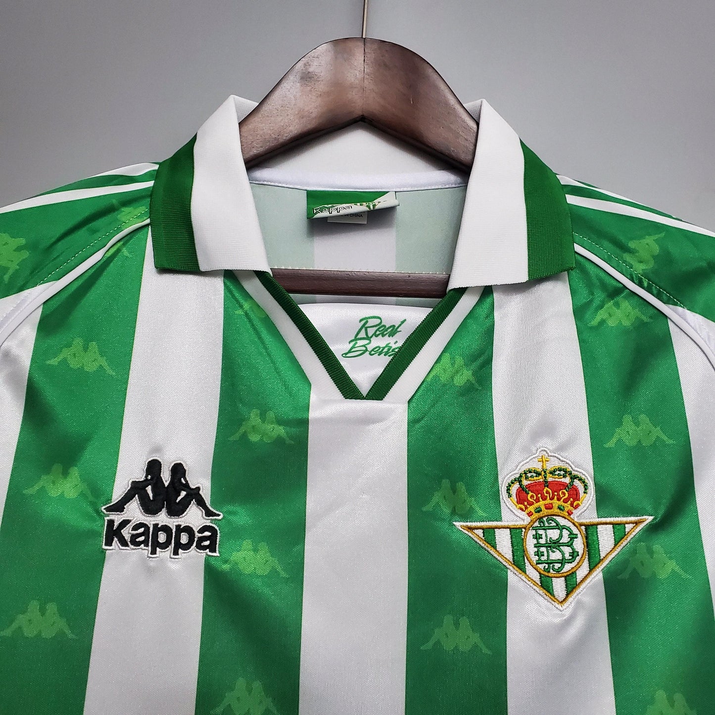 Camisa Real Betis Titular 95/96 - Versão Retro - Boutique do Boleiro