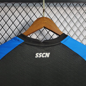 Camisa Napoli Treino Preta 22/23 - Versão Torcedor - Boutique do Boleiro