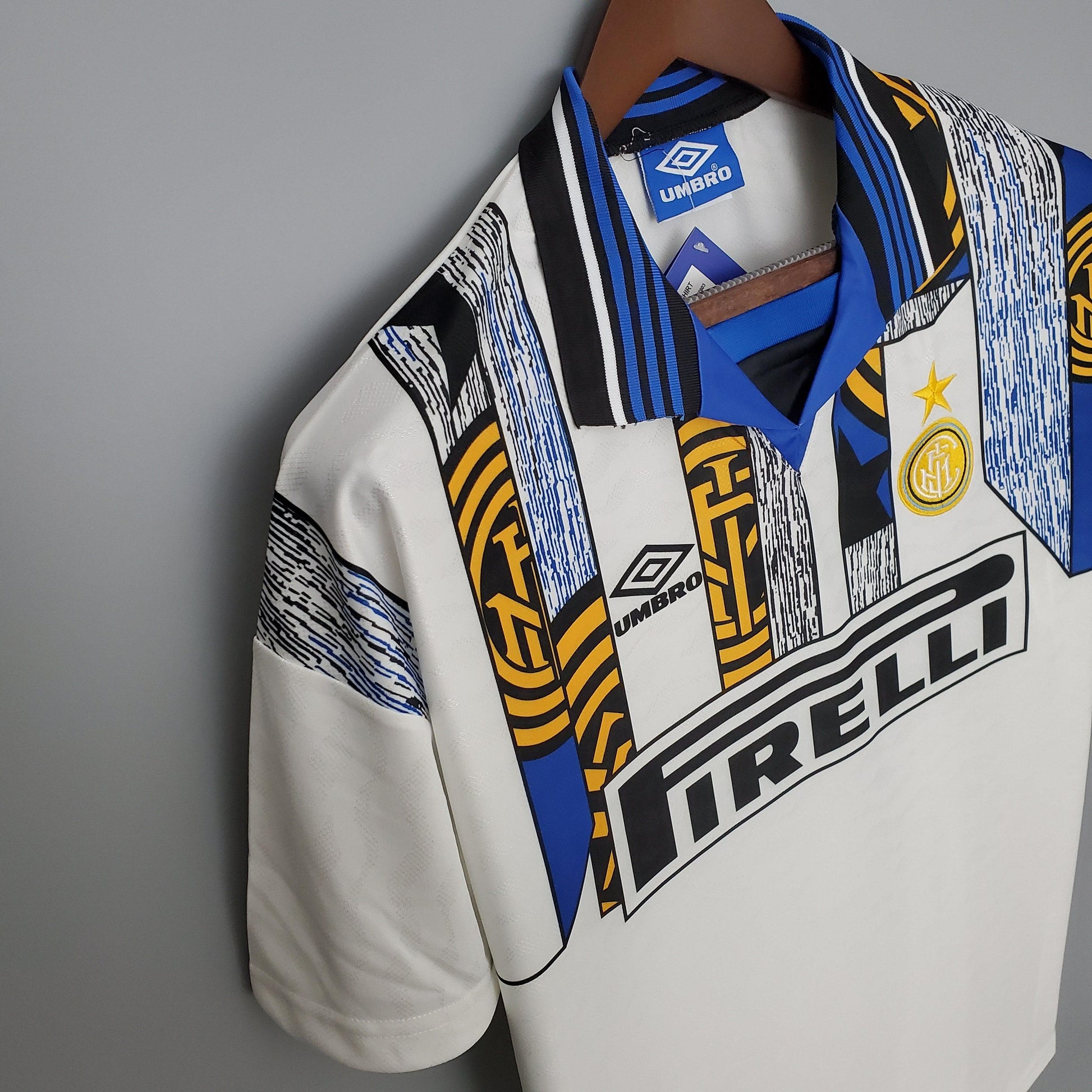 Camisa Inter de Milão Reserva 96/97 - Versão Retro - Boutique do Boleiro