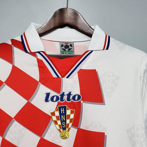 Camisa Croácia 1998 Titular - Versão Retro - Boutique do Boleiro