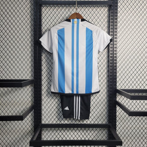 Kit Infantil Argentina Titular 22/23 - Boutique do Boleiro