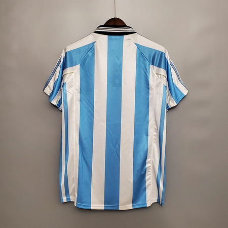 Camisa Argentina Titular 1998 - Versão Retro - Boutique do Boleiro