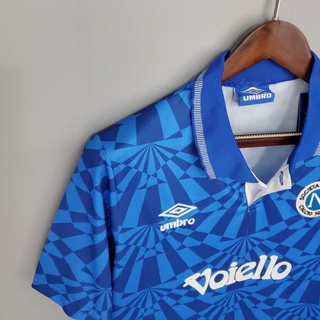 Camisa Napoli Titular 91/93 - Versão Retro - Boutique do Boleiro