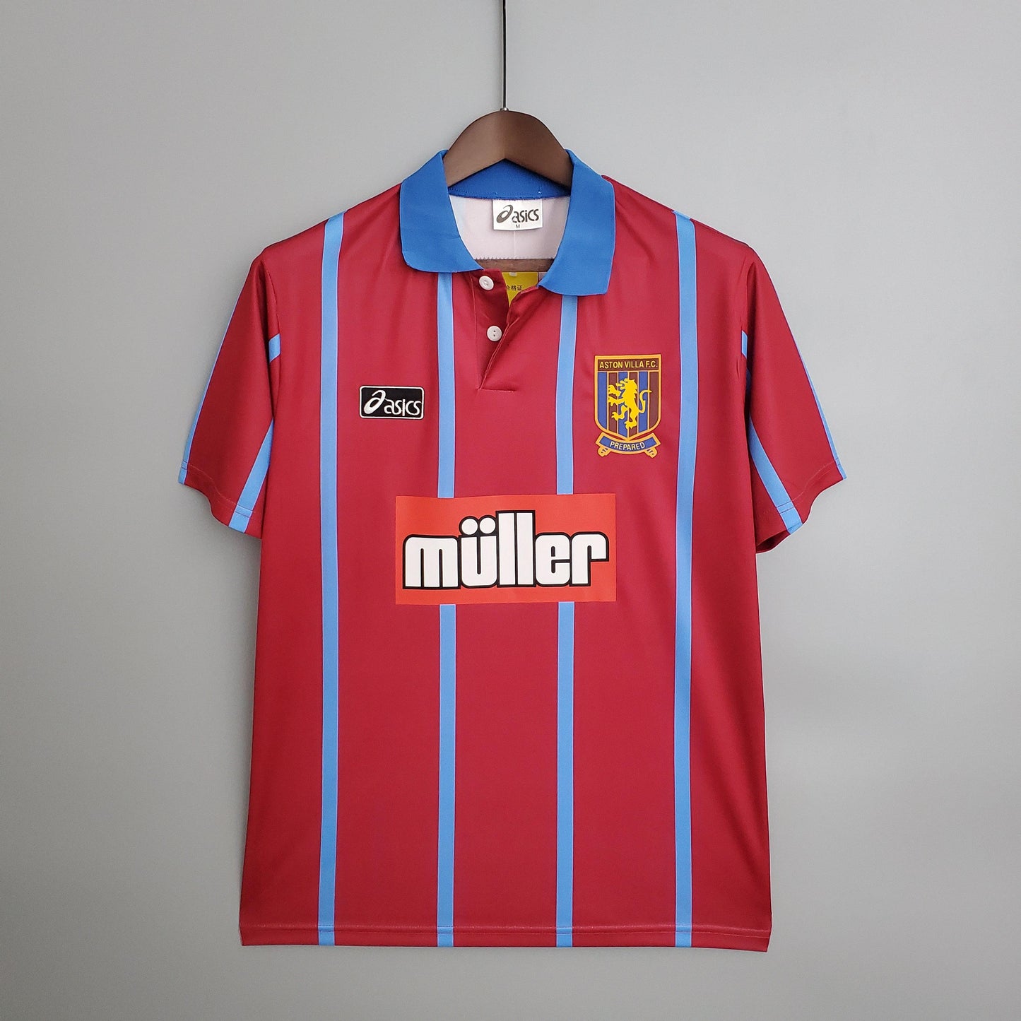 Camisa Aston Villa Titular 93/95 - Versão Retro - Boutique do Boleiro