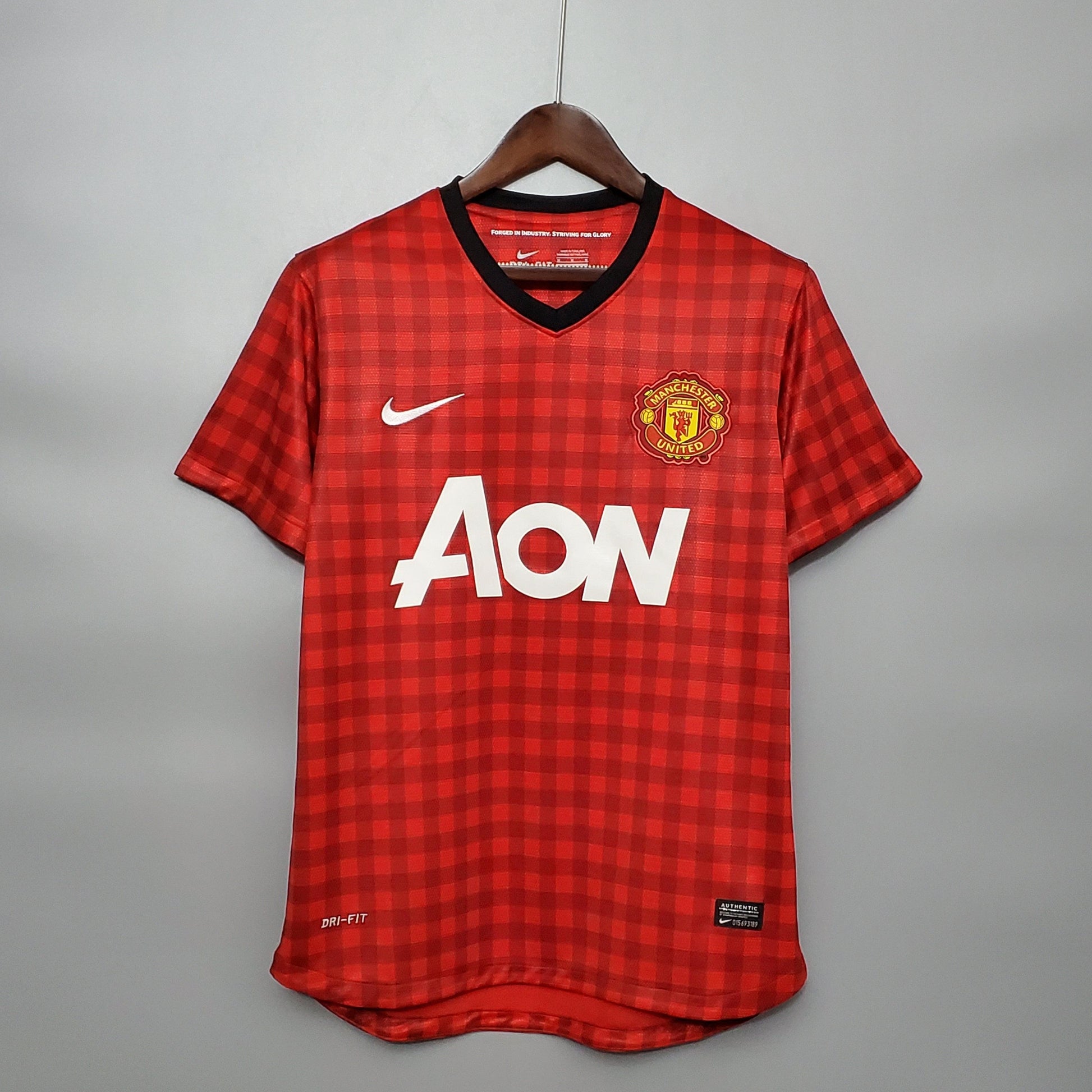 Camisa Manchester United Titular 12/13 - Versão Retro - Boutique do Boleiro