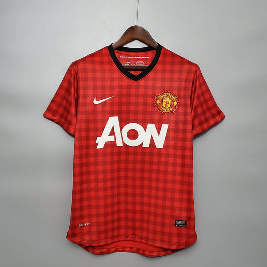 Camisa Manchester United Titular 12/13 - Versão Retro - Boutique do Boleiro