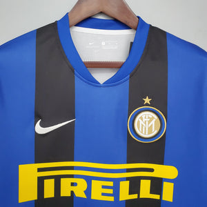 Camisa Inter de Milão Titular 08/09 - Versão Retro - Boutique do Boleiro