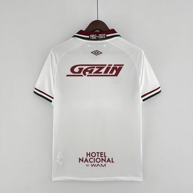 Camisa Fluminense Reserva + Patrocínios 22/23 - Versão Torcedor - Boutique do Boleiro