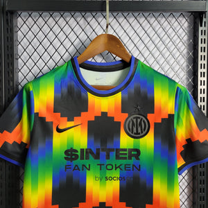 Camisa Inter de Milão Pré Jogo 22/23 - Versão Torcedor - Boutique do Boleiro