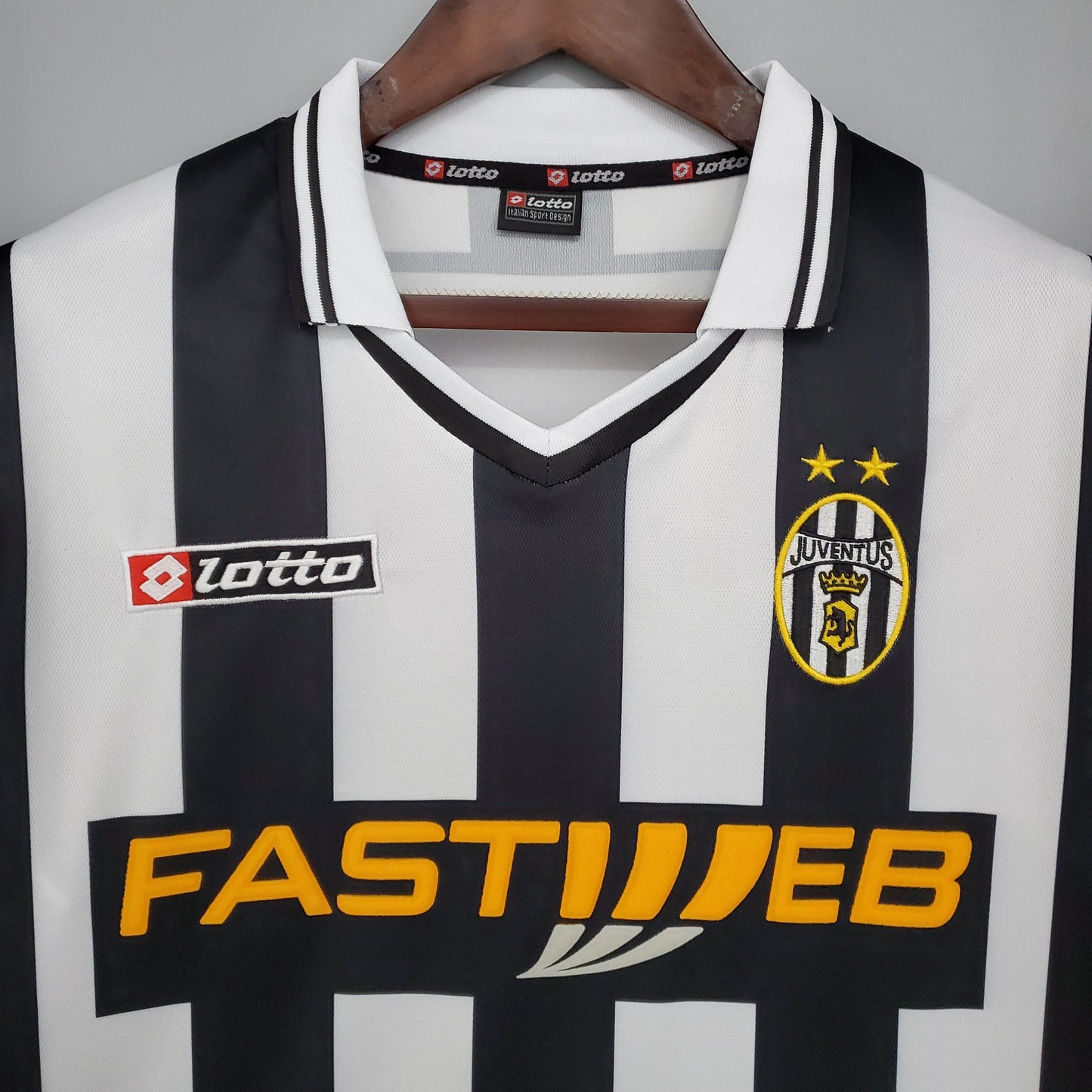 Camisa Juventus Titular 01/02 - Versão Retro - Boutique do Boleiro