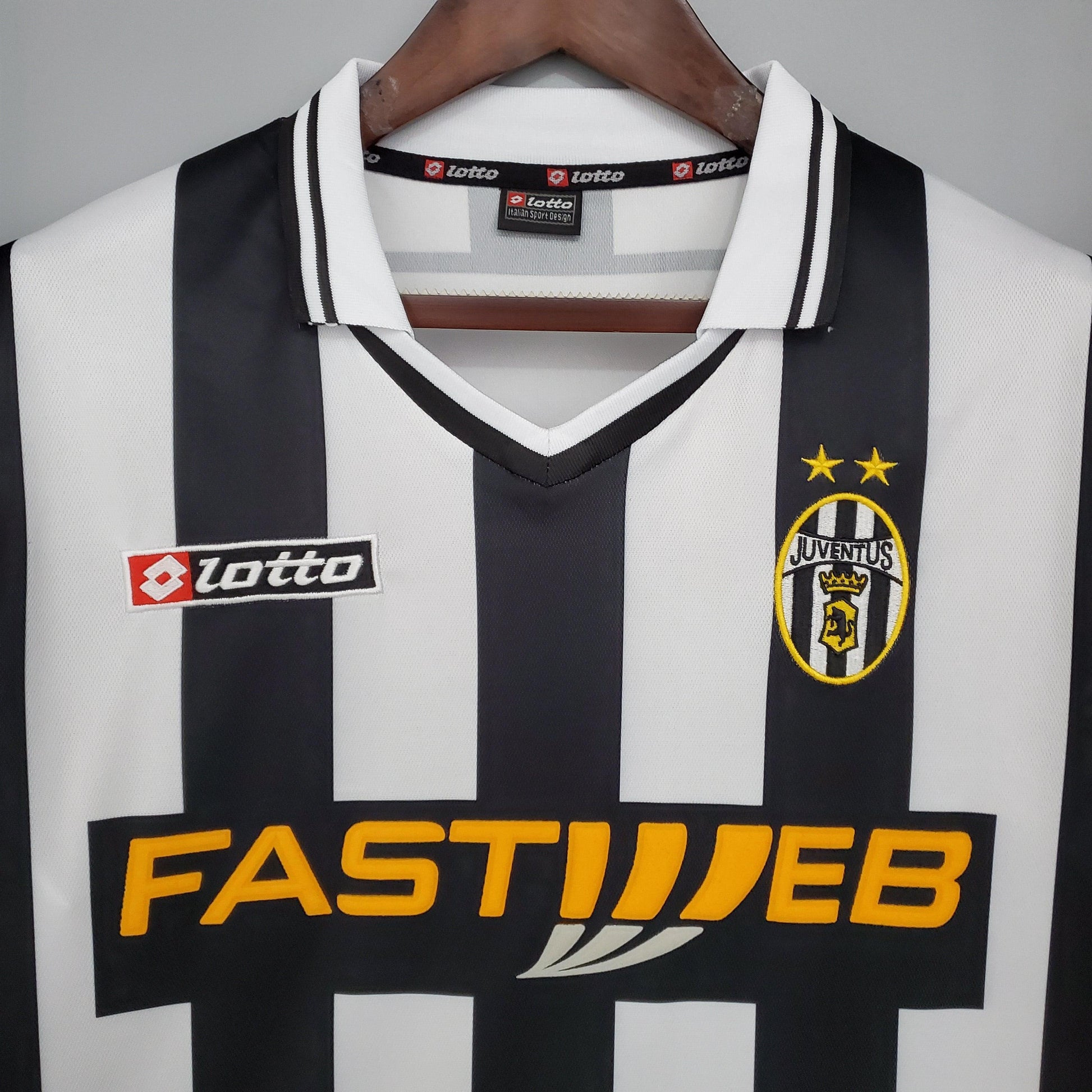 Camisa Juventus Titular 01/02 - Versão Retro - Boutique do Boleiro