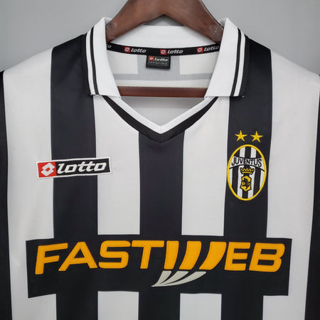 Camisa Juventus Titular 01/02 - Versão Retro - Boutique do Boleiro