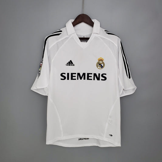 Camisa Real Madrid Titular 05/06 - Versão Retro - Boutique do Boleiro